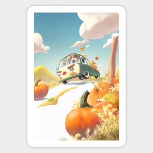 Pumpkin Patch Sticker